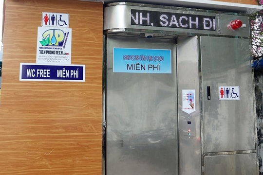 TP.HCM đưa vào vận hành mô hình tích hợp nhà vệ sinh công cộng miễn phí