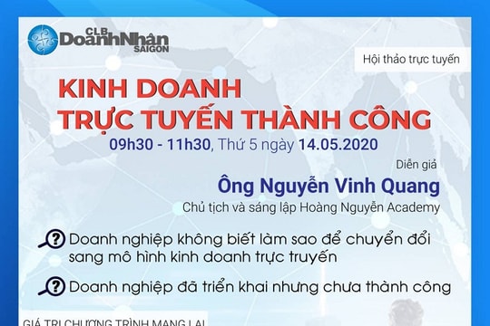 Hội thảo "Kinh doanh trực tuyến thành công" Hội thảo "Kinh doanh trực tuyến thành công"