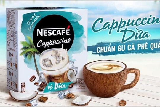 NesCafé Cappuccino vị dừa và Café Việt vị Tequila