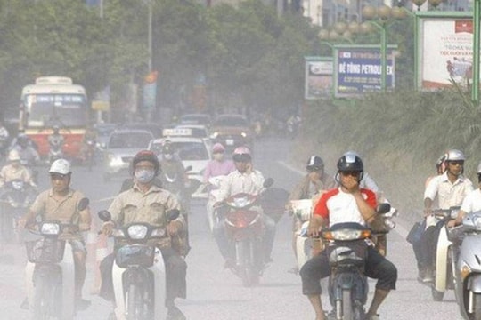 Chất lượng không khí nhiều đô thị cả nước được cải thiện rõ rệt