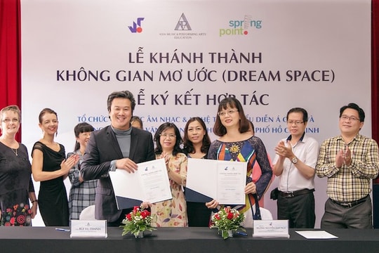 "Không gian ước mơ" tại Trường Cao đẳng Văn hóa Nghệ thuật TP.HCM