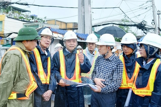 TP.HCM: Dự án giải quyết ngập do triều đạt 78% khối lượng