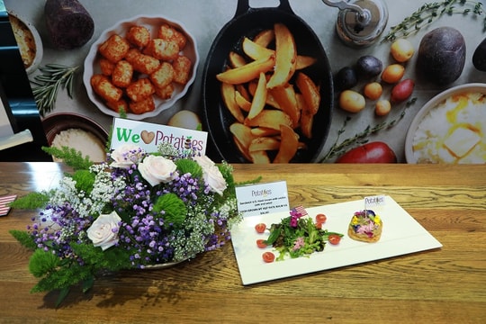 Chế biến món ăn mới từ khoai tây