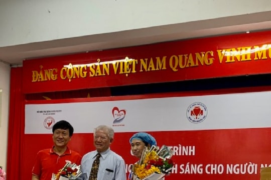 Mang lại ánh sáng cho hơn 500 bệnh nhân nghèo bị đục thủy tinh thể