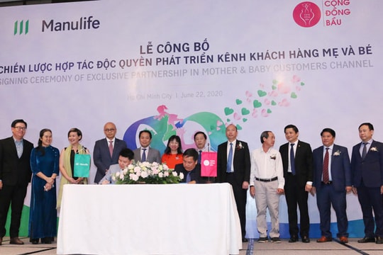 Manulife và cộng đồng bầu phát triển kênh khách hàng mẹ và bé