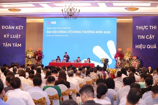 Đại hội đồng cổ đông MB: Dự kiến chi trả cổ tức tối đa 15%