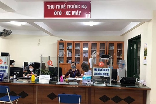 Khai thuế điện tử phí trước bạ ô tô, xe máy thêm nhiều chức năng mới