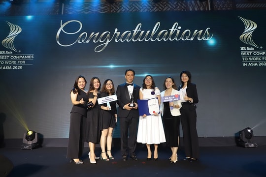 SonKim Land đạt giải thưởng “Môi trường làm việc tốt nhất châu Á 2020”