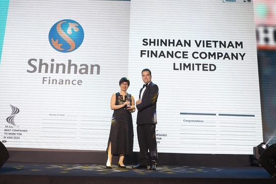 Shinhan Finance là một trong những "Nơi làm việc tốt nhất châu Á năm 2020"