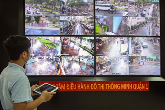 TP.HCM: Hệ thống camera thông minh cung cấp thông tin về an ninh trật tự
