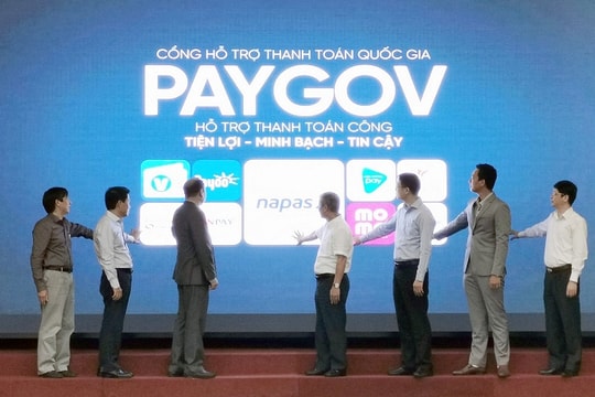 Bộ Thông tin và Truyền thông ra mắt cổng thanh toán quốc gia PayGov