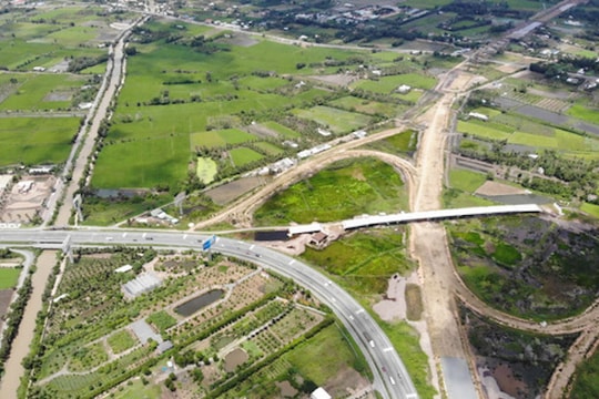 Năm 2021 hoàn thành tuyến cao tốc Trung Lương - Mỹ Thuận