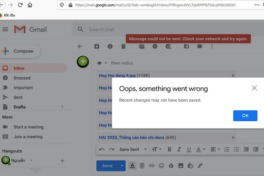 Google chưa tìm ra nguyên nhân Gmail, Drive… gặp sự cố