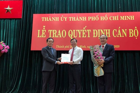 Thành ủy TP.HCM có Chánh văn phòng mới