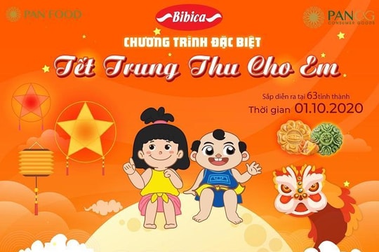Bibica hợp tác tổ chức lễ hội Tết Trung thu