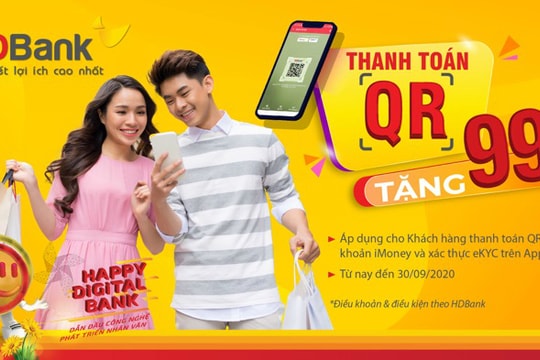 Áp dụng eKYC, người dùng ngân hàng số HDBank tăng mạnh 20%