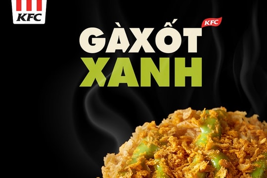 Gà xốt xanh KFC
