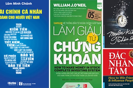 Sách quản trị, làm giàu, triết lý sống lọt đề cử đáng đọc nhất Sách quản trị, làm giàu, triết lý sống lọt đề cử đáng đọc nhất