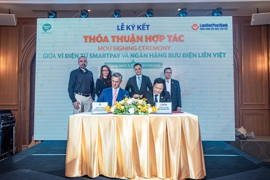 SmartPay và LienVietPostBank hỗ trợ dịch vụ cho người dùng cá nhân và tiểu thương