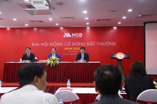 MSB tổ chức thành công Đại hội cổ đông bất thường 2020