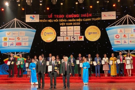 Dai-ichi Life Việt Nam đạt danh hiệu “Top 20 nhãn hiệu nổi tiếng Việt Nam 2020”