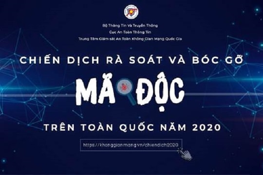 Giảm 50% tỷ lệ lây nhiễm mã độc