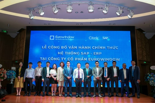 Eurowindow vận hành hệ thống quản trị thông minh SAP S/4HANA