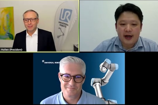 Phiên thảo luận trực tuyến "Gặp gỡ các nhà lãnh đạo trong lĩnh vực Cobot”