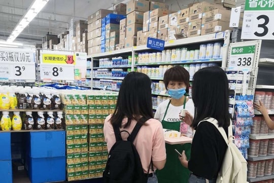 Thêm sản phẩm sữa Việt có mặt tại siêu thị Walmart