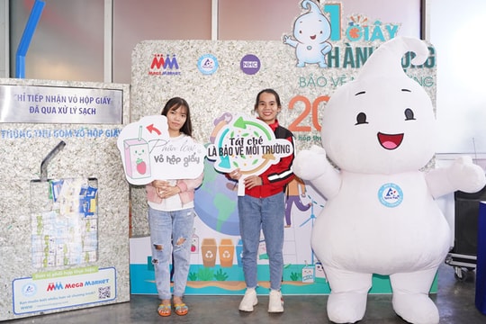 Tetra Pak cùng MM Mega Market thu gom vỏ hộp giấy