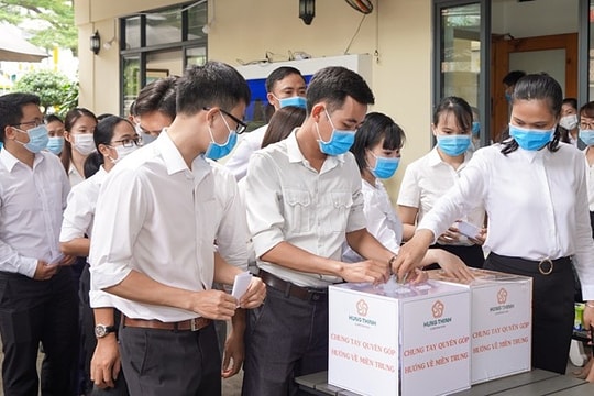 Tập đoàn Hưng Thịnh ủng hộ gần 5,3 tỷ đồng hỗ trợ đồng bào vùng lũ miền Trung