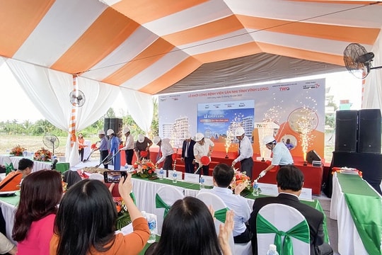 Khởi công Bệnh viện phụ sản Nhi gần 700 tỷ đồng