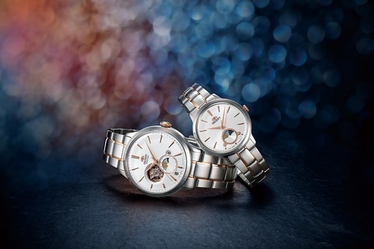 Orient Sun & Moon - thiết kế đồng hồ công năng mới cho cả chàng và nàng