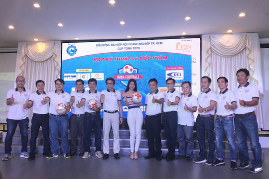 38 đội bóng tham dự Giải bóng đá Hiệp hội Doanh nghiệp TP.HCM lần 4