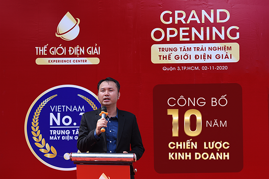 Thế Giới Điện Giải và chiến lược 10 năm vì sức khỏe người Việt