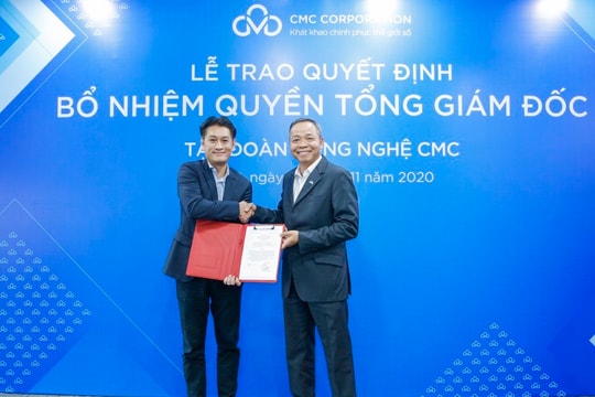 CMC bổ nhiệm Quyền Tổng giám đốc Tập đoàn