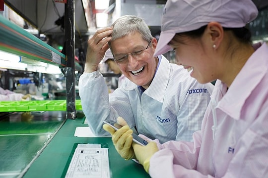 Đối tác lắp ráp iPhone lớn nhất của Apple tính mở rộng sản xuất tại Việt Nam