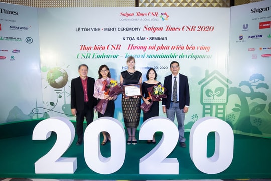 Heineken Việt Nam được vinh danh vì có nhiều đóng góp cho cộng đồng