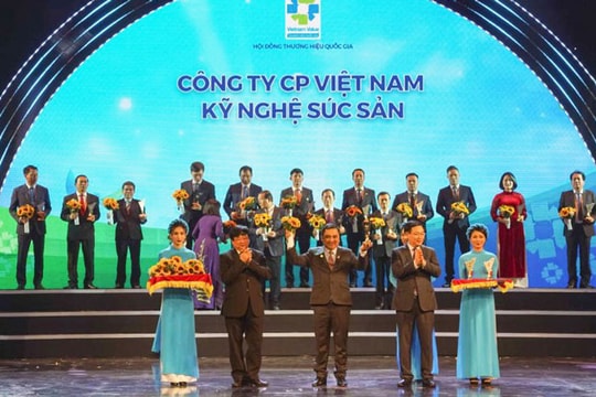 Vissan đạt danh hiệu Thương hiệu quốc gia Việt Nam 2020