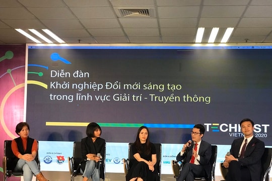 Diễn đàn "Khởi nghiệp đổi mới sáng tạo trong lĩnh vực Giải trí - Truyền thông