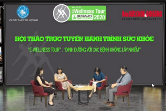 “Hành trình sức khỏe” -Xây dựng thói quen dinh dưỡng lành mạnh