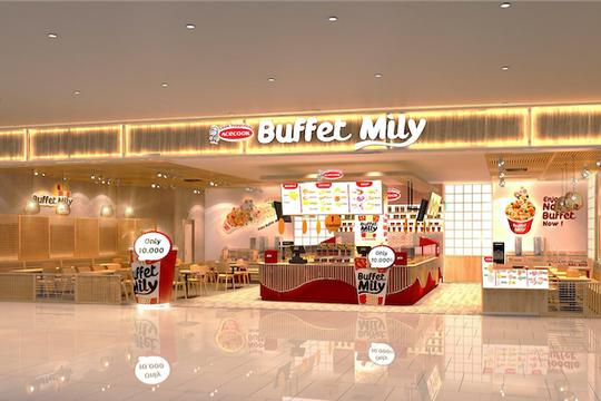 Acecook Buffet Mì Ly: Nhà hàng mì ly tự chọn đầu tiên của Acecook tại Việt Nam