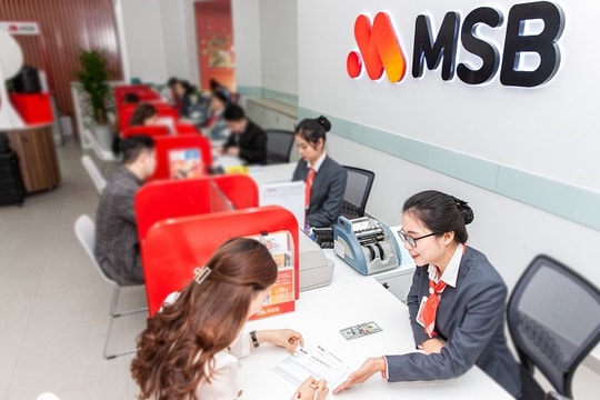 MSB chào bán trên 82,5 triệu cổ phiếu quỹ cho cổ đông