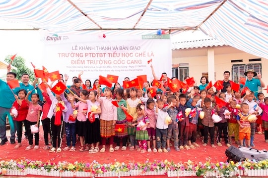 Cargill hoàn thành trường học thứ 100 nhân kỷ niệm 25 năm thành lập tại Việt Nam