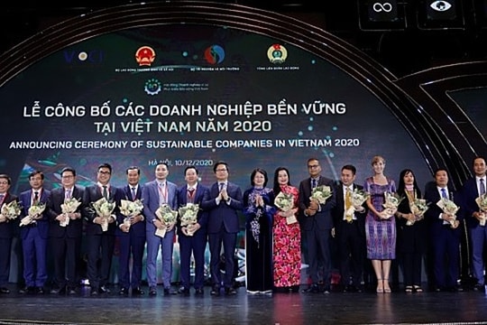 Vinamilk dẫn đầu Top 100 doanh nghiệp bền vững Việt Nam năm 2020