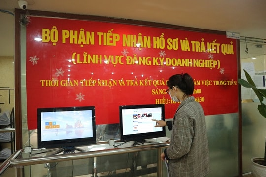 Số hóa và lưu trữ hồ sơ đăng ký doanh nghiệp vào cơ sở dữ liệu quốc gia