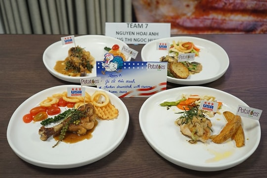 Thưởng thức 5 món ăn mới từ khoai tây và thịt gà Mỹ