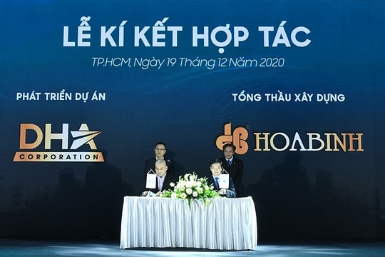 DHA Corp ký kết hợp tác chiến lược phát triển dự án D-Aqua