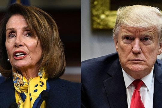 Chủ tịch Hạ viện Nancy Pelosi doạ sẽ lôi ông Trump ra khỏi Nhà Trắng