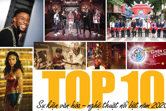 Top 10 sự kiện văn hóa - nghệ thuật nổi bật năm 2020